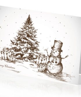 Biglietto Disegno di Natale