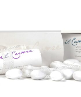 Bomboniera Cofanetto e Pergamena Battesimo Bimba